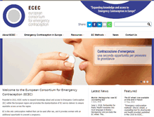 Tablet Screenshot of ec-ec.org